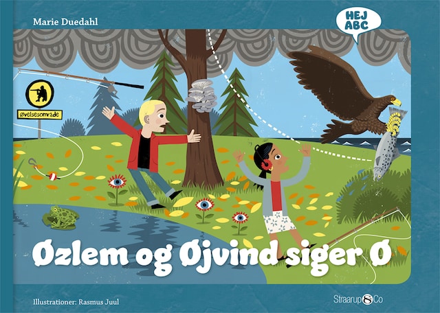 Book cover for Øzlem og Øjvind siger Ø