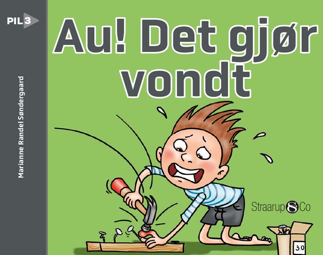 Book cover for Au! Det gjør vondt (norsk)