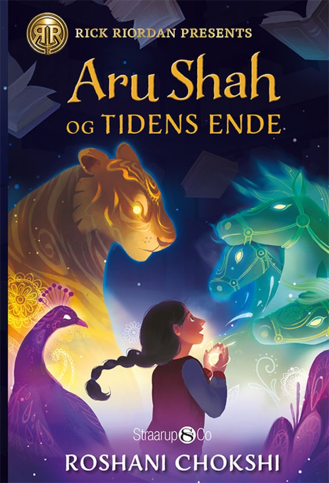 Book cover for Aru Shah og tidens ende
