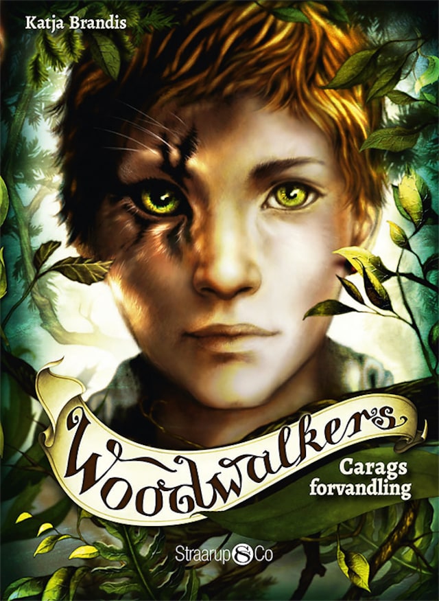 Book cover for Woodwalkers 1 - Carags forvandling