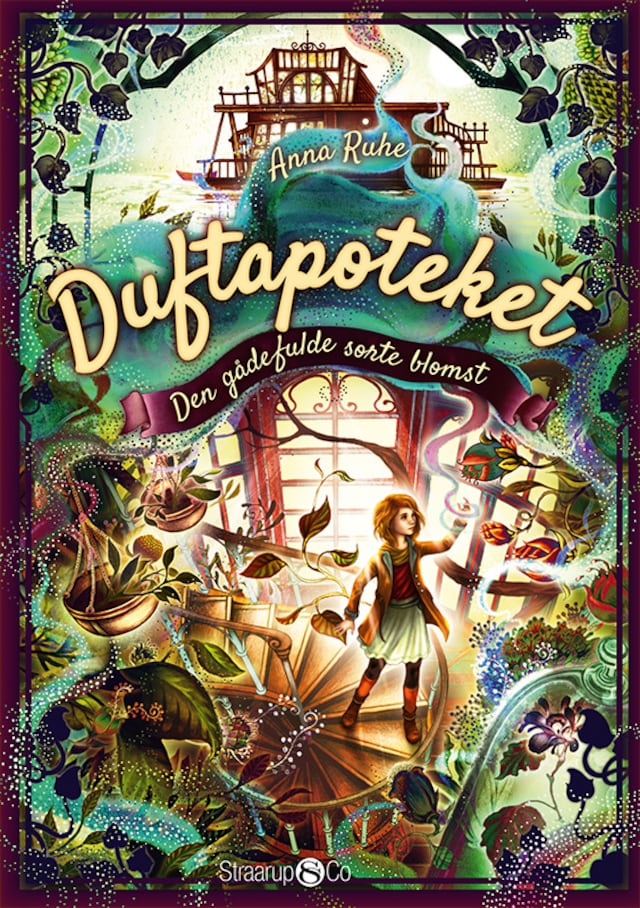 Book cover for Duftapoteket 2 - Den gådefulde sorte blomst