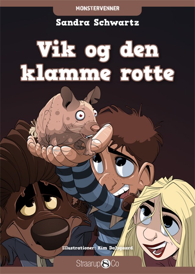 Book cover for Vik og den klamme rotte