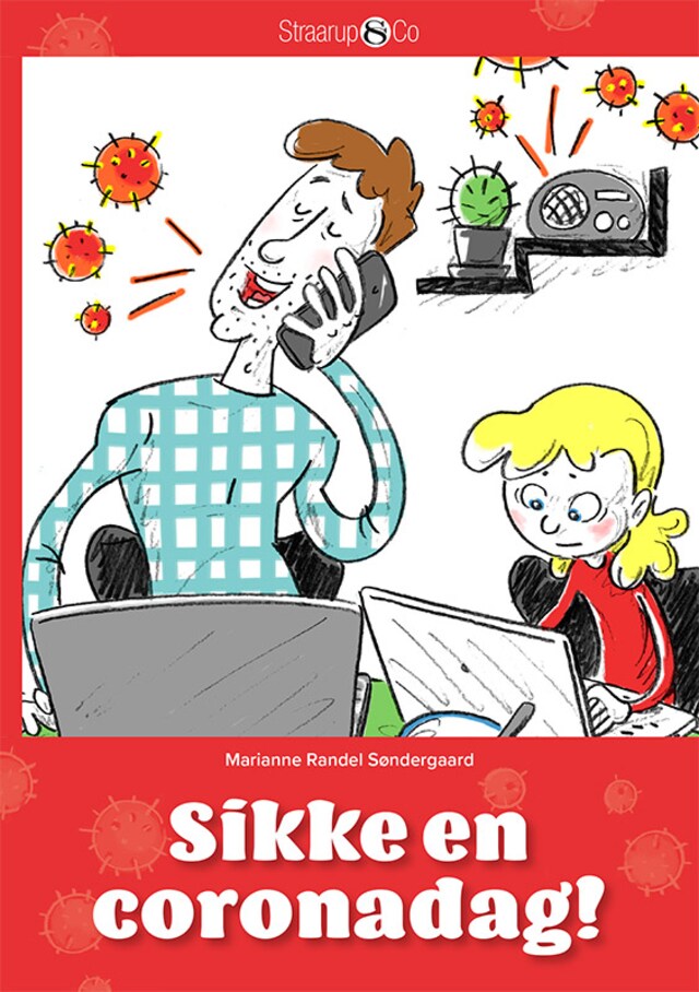Buchcover für Sikke en coronadag!