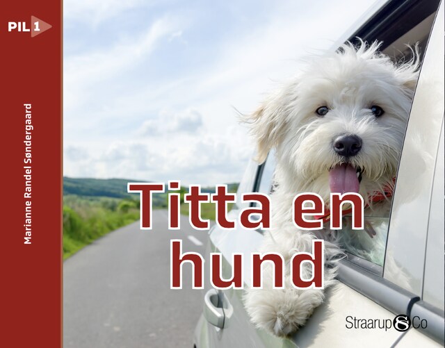 Boekomslag van Titta en hund (svensk)