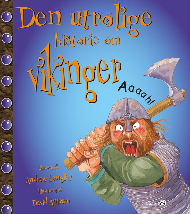 Kirjankansi teokselle Den utrolige historie om vikinger