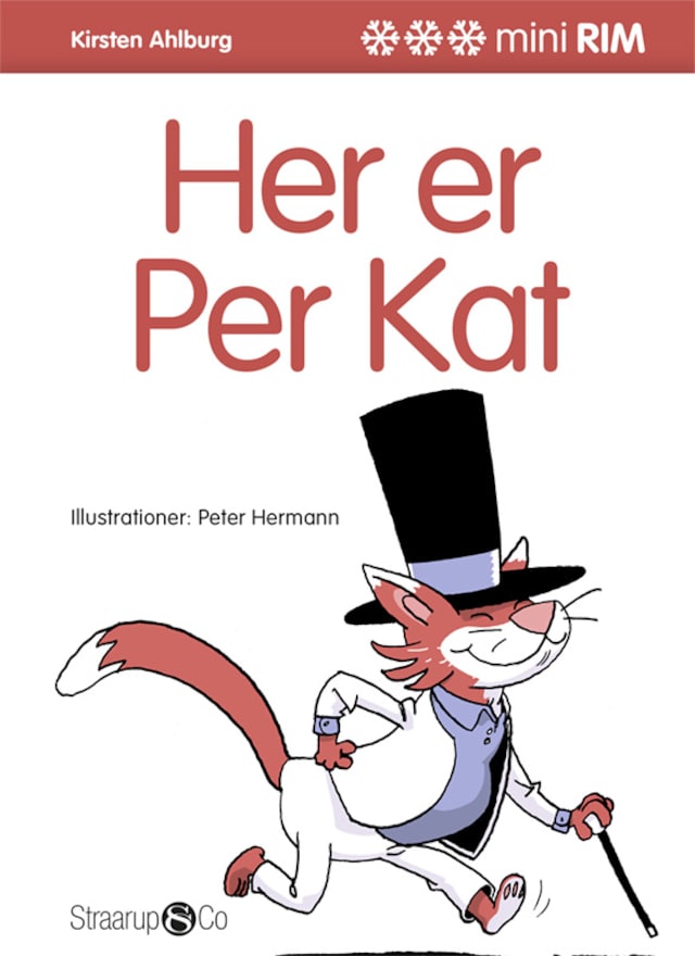 Book cover for Her er Per Kat