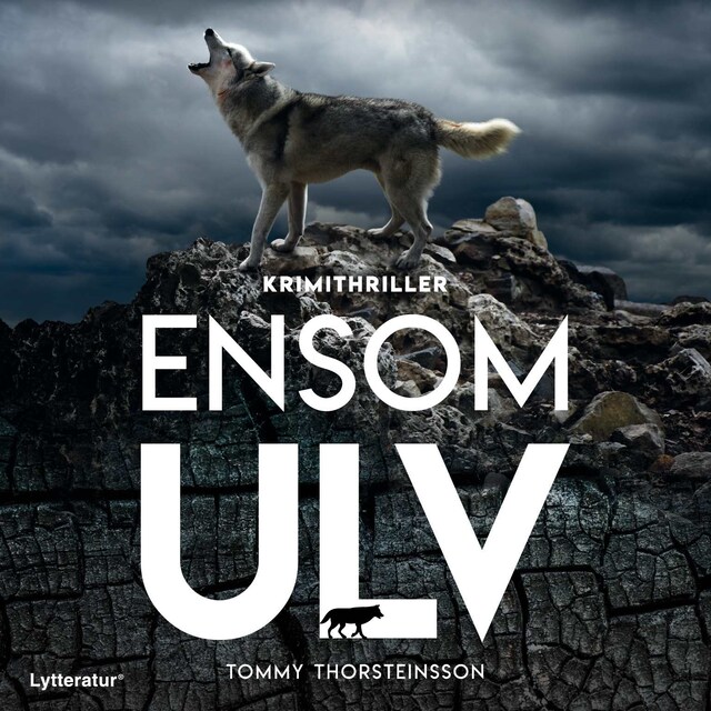 Book cover for Ensom ulv