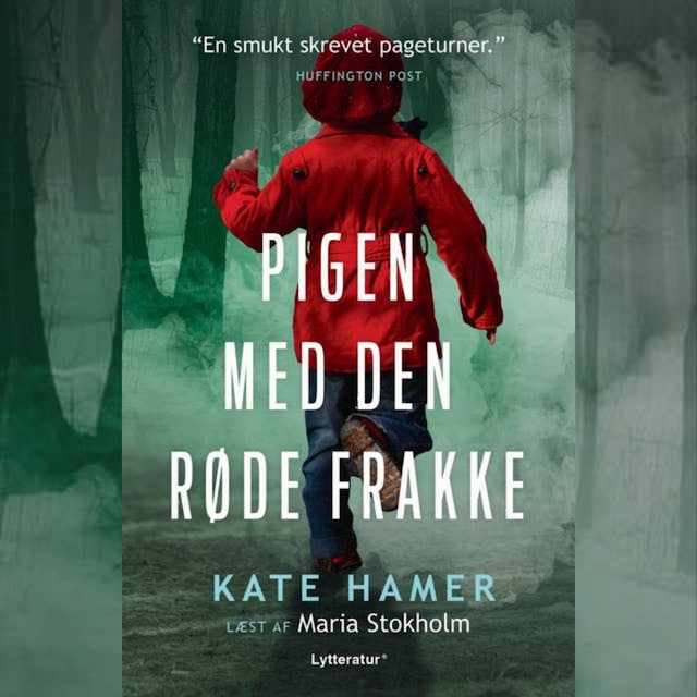 Book cover for Pigen med den røde frakke