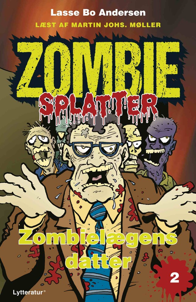Book cover for Zombielægens datter