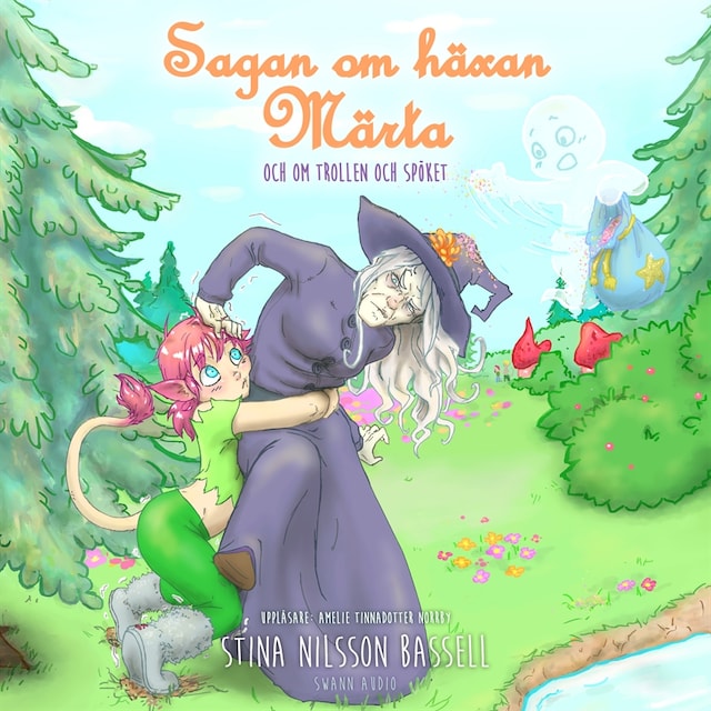 Okładka książki dla Sagan om häxan Märta - och om trollen och spöket