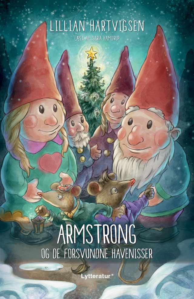 Book cover for Armstrong og de forsvundne havenisser