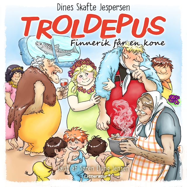 Book cover for Troldepus - Finnerik får en kone