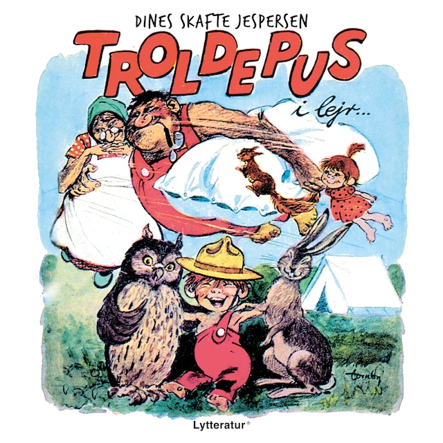Book cover for Troldepus i lejr