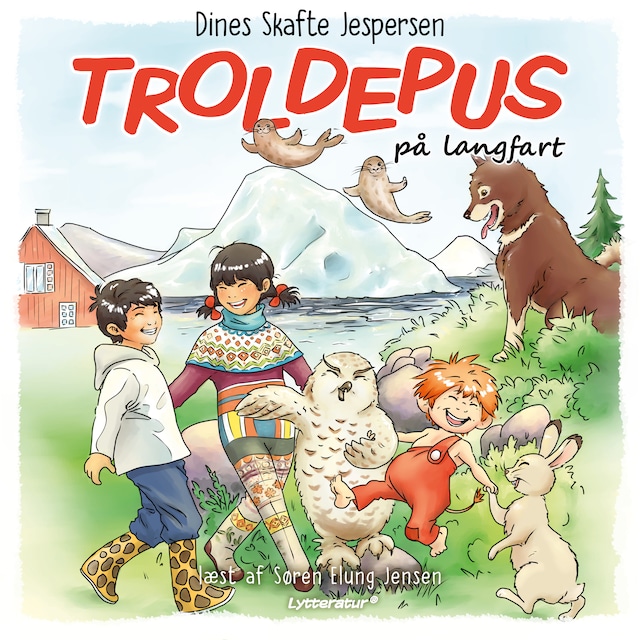 Okładka książki dla Troldepus på langfart