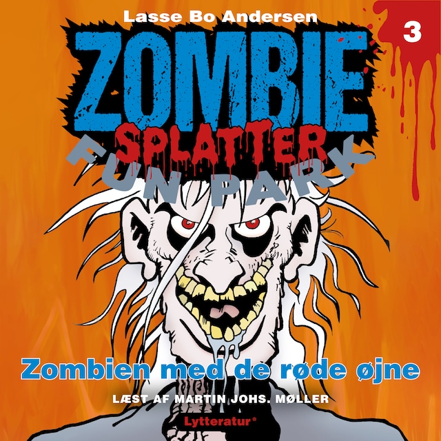Book cover for Zombien med de røde øjne