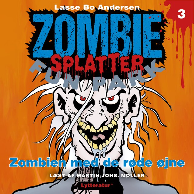 Buchcover für Zombien med de røde øjne