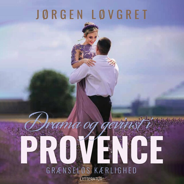 Buchcover für Drama og gevinst i Provence