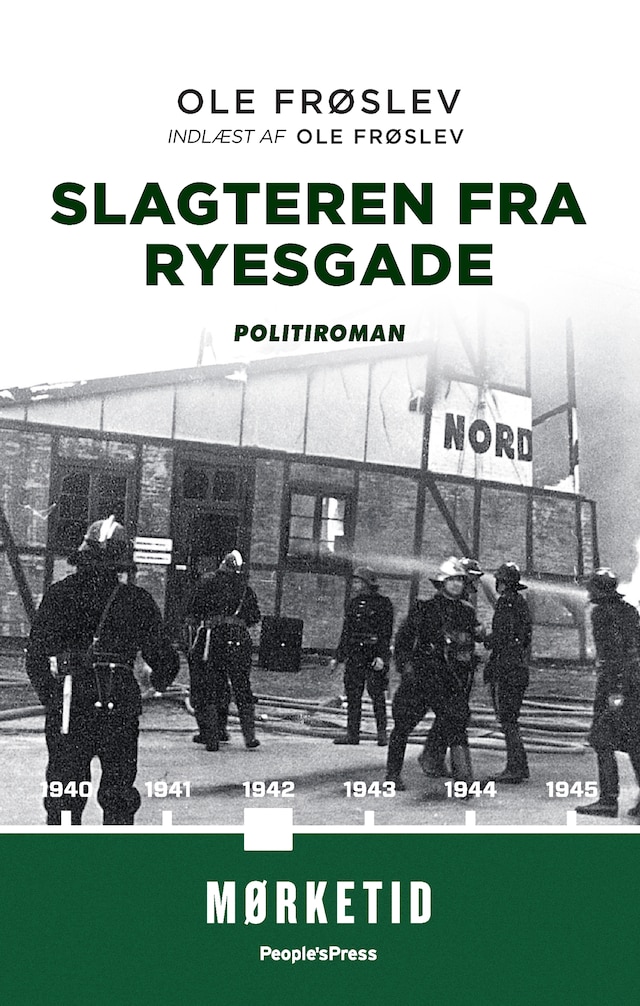 Book cover for Slagteren fra Ryesgade