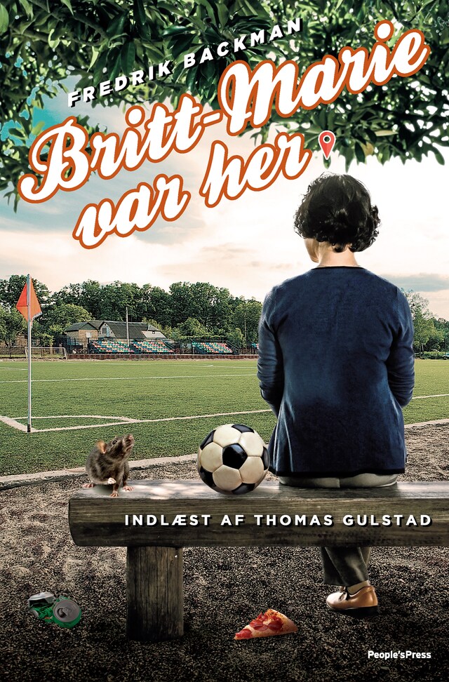 Book cover for Britt-Marie var her