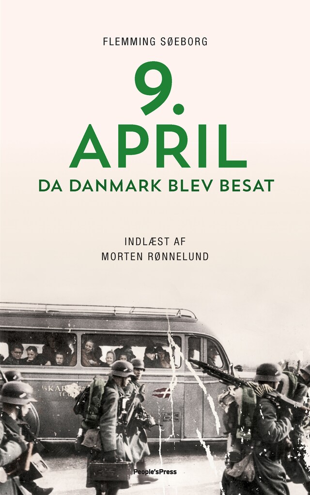 Book cover for 9. april. Da Danmark blev besat
