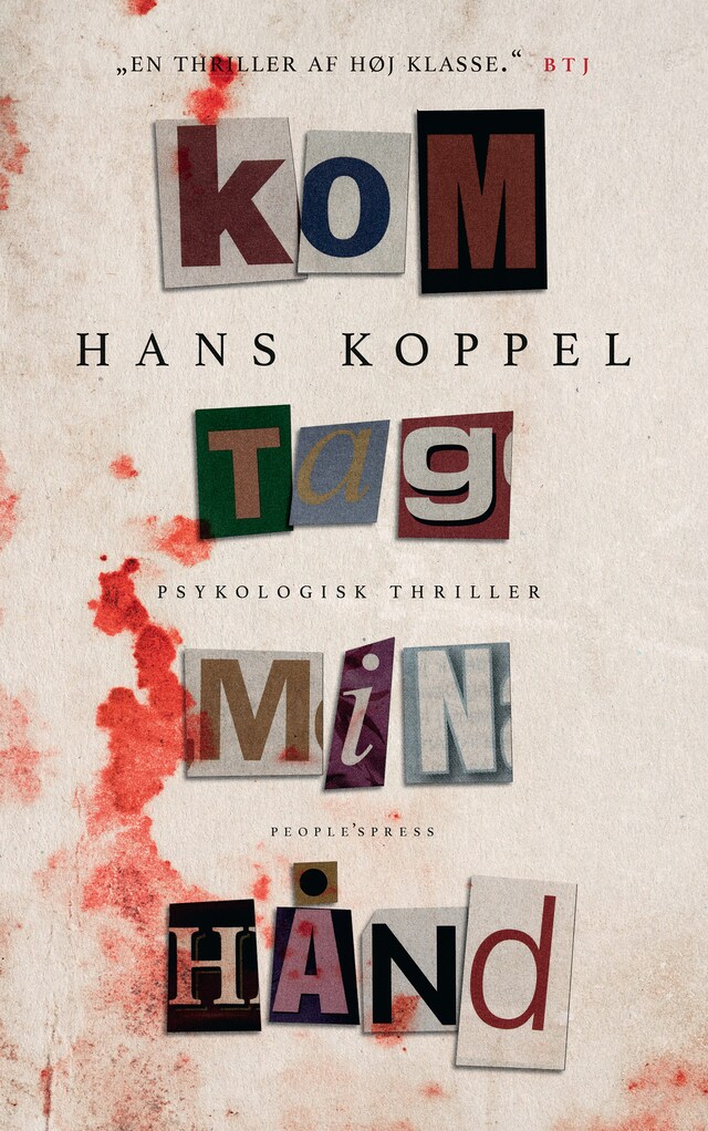 Couverture de livre pour Kom tag min hånd