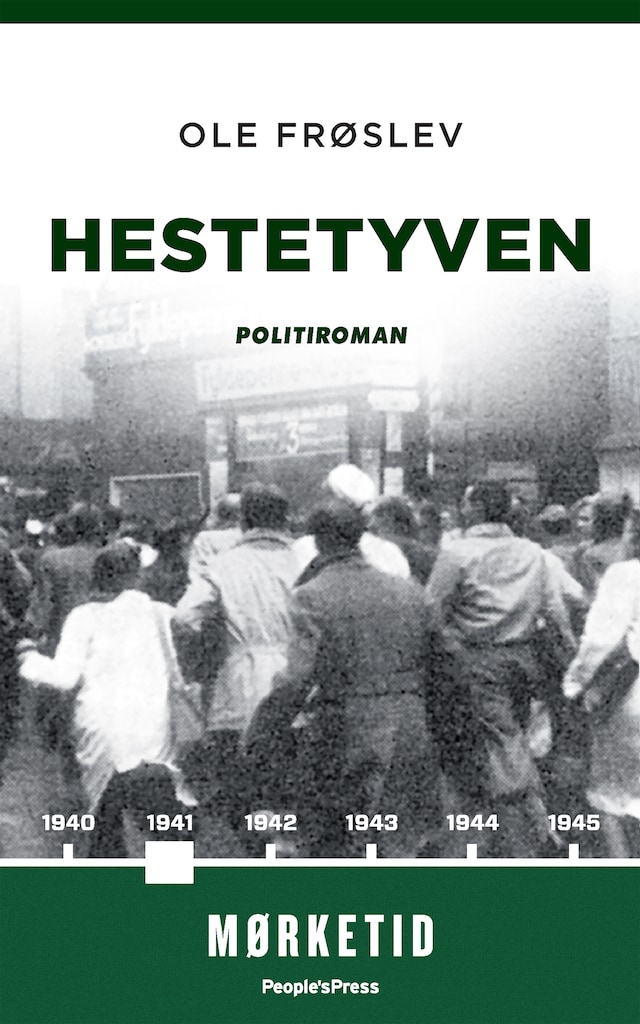 Book cover for Hestetyven