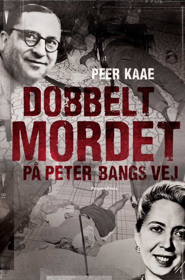 Book cover for Dobbeltmordet på Peter Bangs Vej