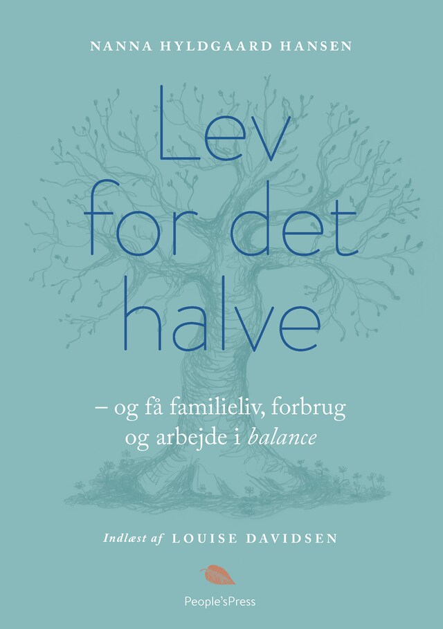 Couverture de livre pour Lev for det halve