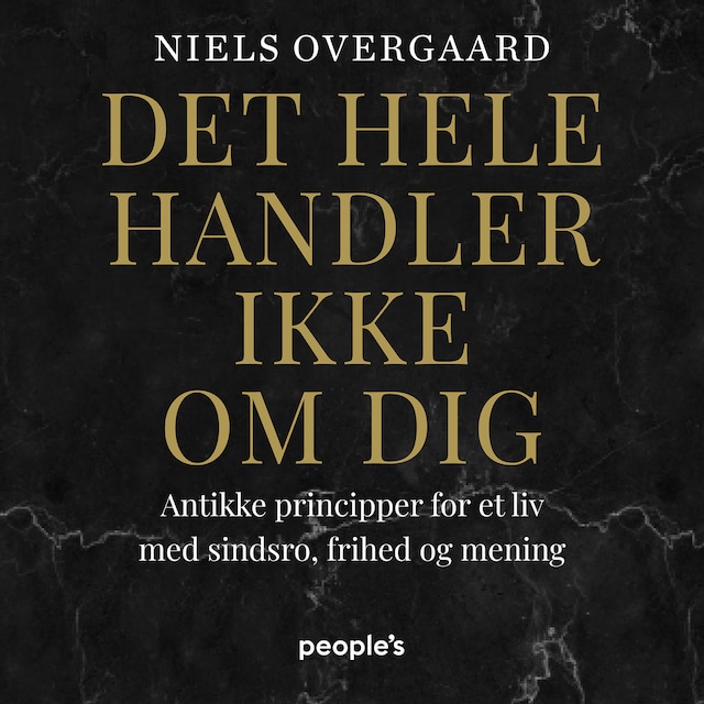 Book cover for Det hele handler ikke om dig