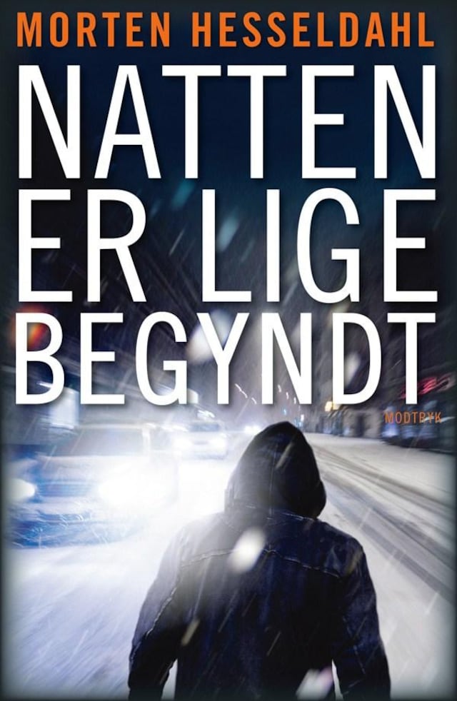Okładka książki dla Natten er lige begyndt