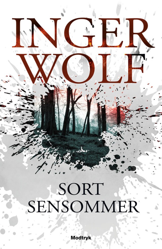 Book cover for Sort sensommer