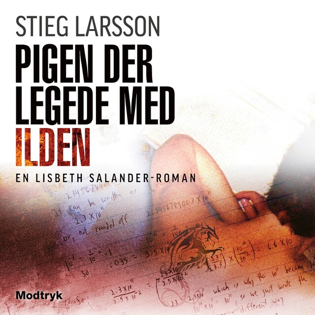 Couverture de livre pour Pigen der legede med ilden