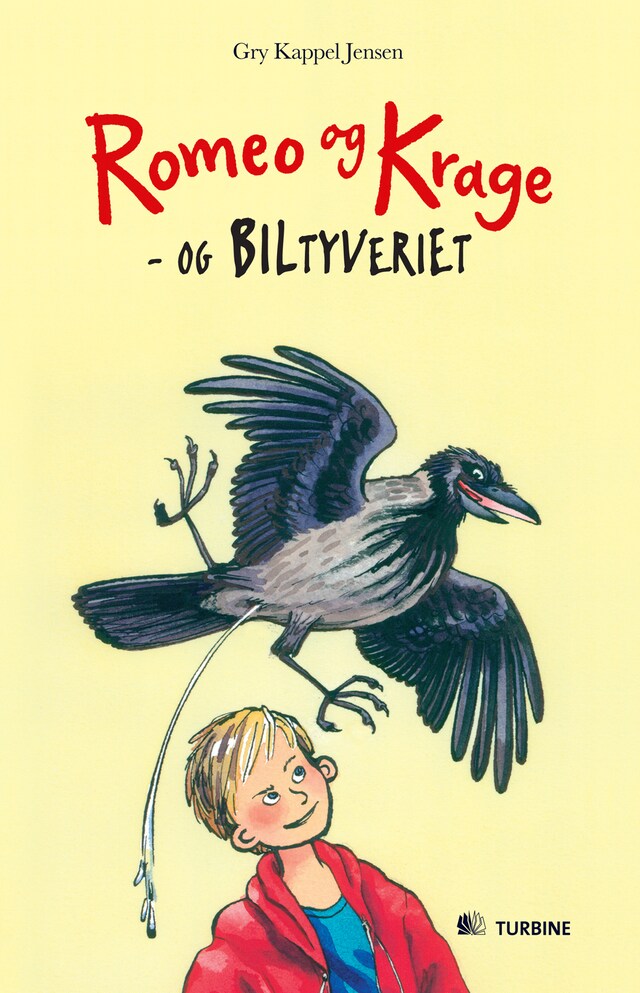 Buchcover für Romeo og Krage - og biltyveriet