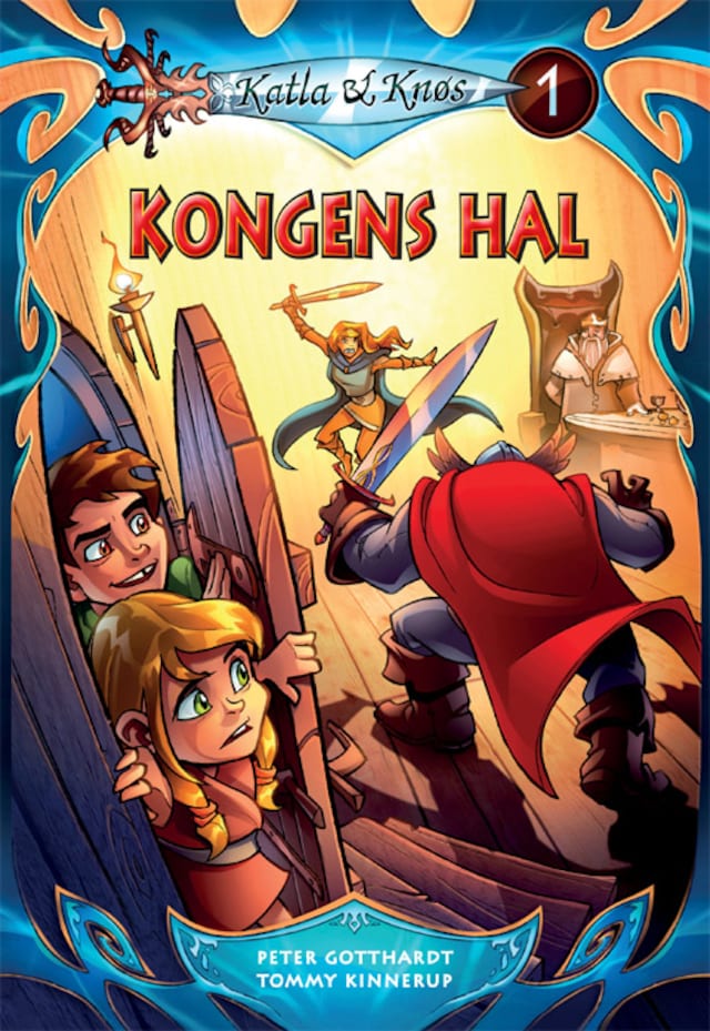 Book cover for Katla og Knøs 1: Kongens hal