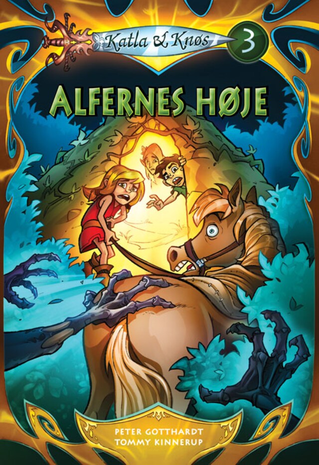 Couverture de livre pour Katla og Knøs 3: Alfernes høje