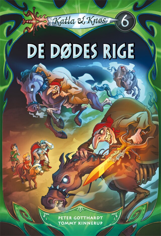 Book cover for Katla og Knøs 6: De dødes rige