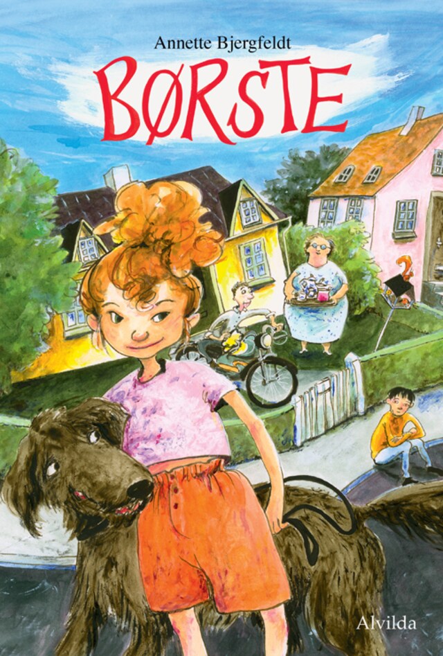 Copertina del libro per Børste