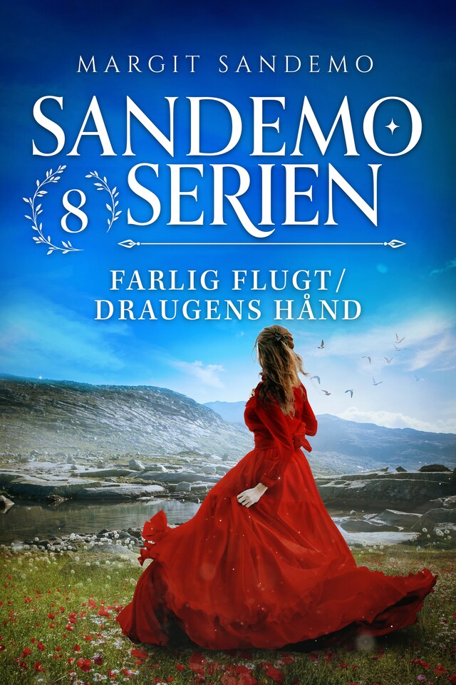 Book cover for Sandemoserien 8 - Farlig flugt / Draugens hånd