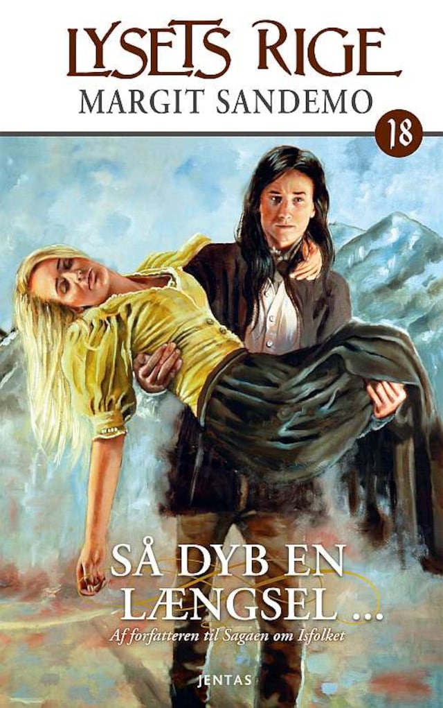 Book cover for Lysets rige 18 - Så dyb en længsel ...