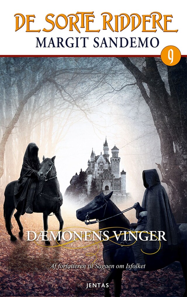 Book cover for De sorte riddere 9 - Dæmonens vinger