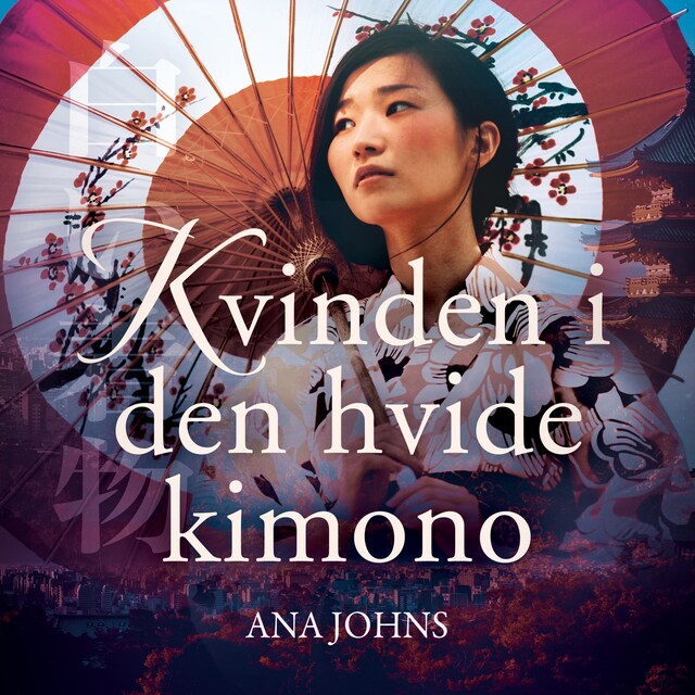 Book cover for Kvinden i den hvide Kimono