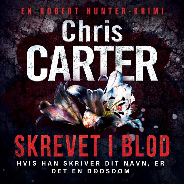 Book cover for Skrevet i blod