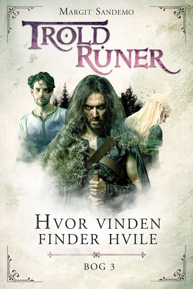 Buchcover für Troldruner 3 - Hvor vinden finder hvile