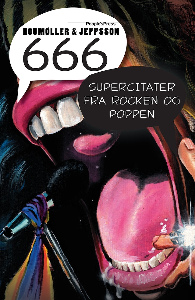 Book cover for 666 supercitater fra rocken og poppen