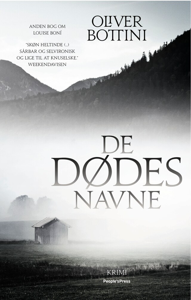 Book cover for De dødes navne