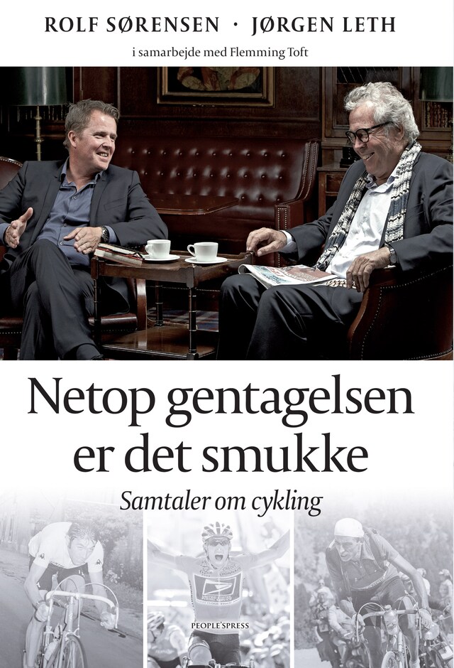 Couverture de livre pour Netop gentagelsen er det smukke