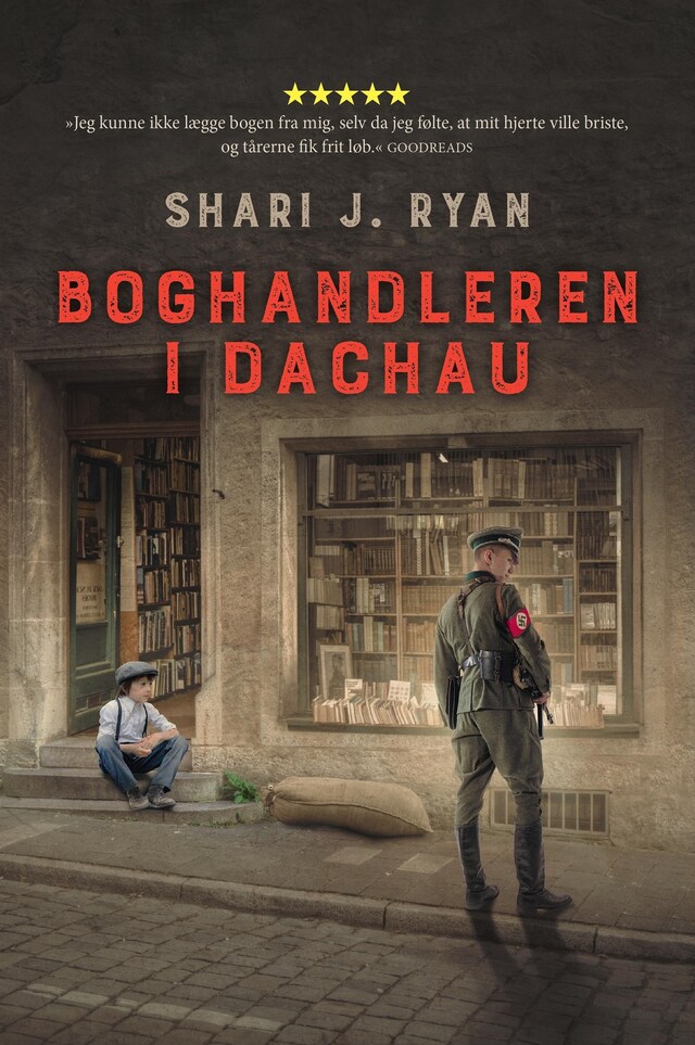 Okładka książki dla Boghandleren i Dachau