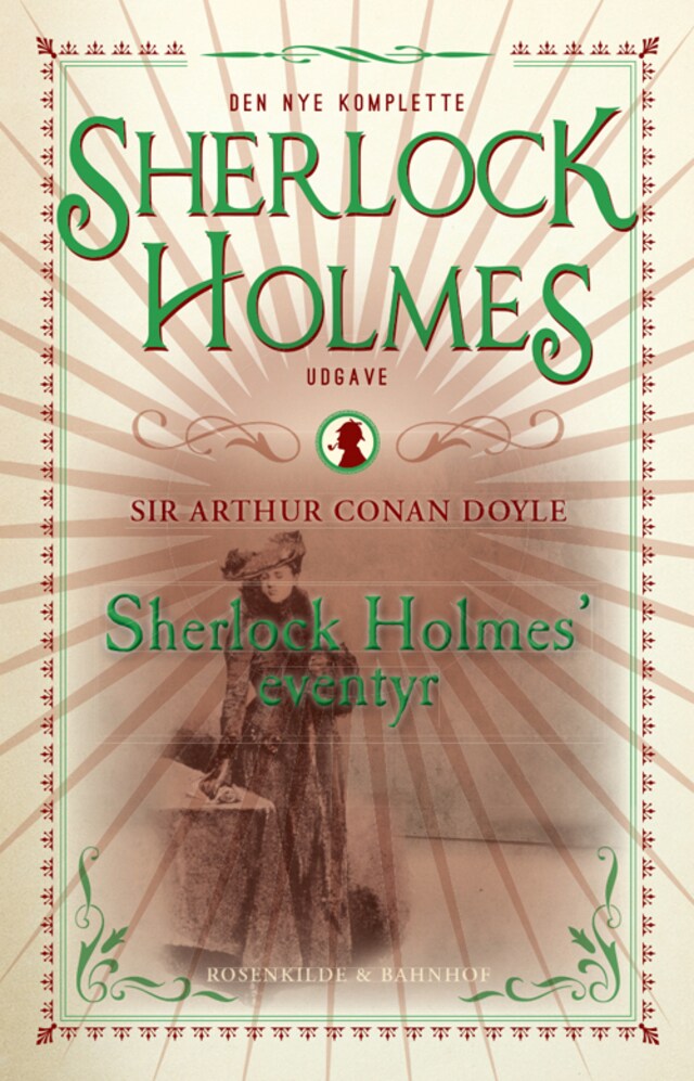 Book cover for Sherlock Holmes' eventyr