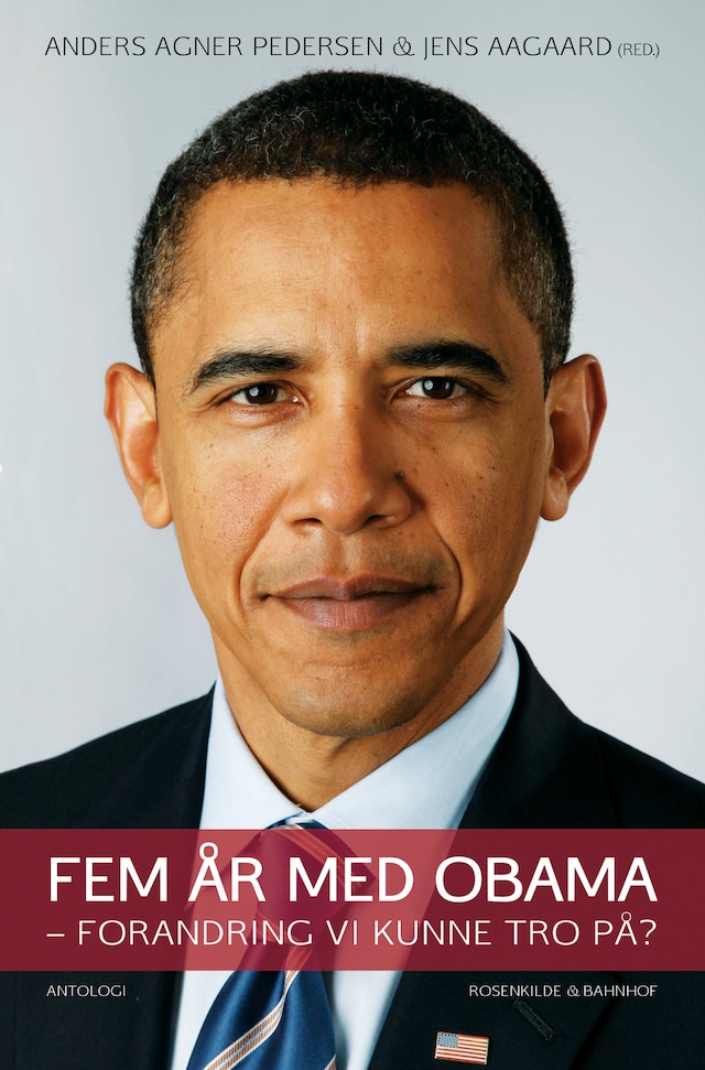Copertina del libro per Fem år med Obama