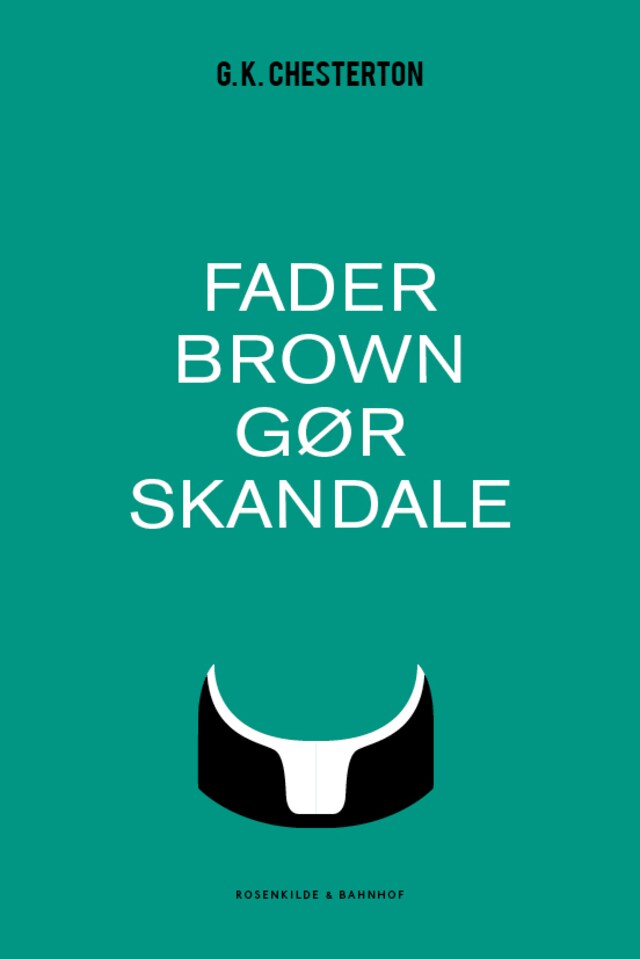 Book cover for Fader Brown gør skandale